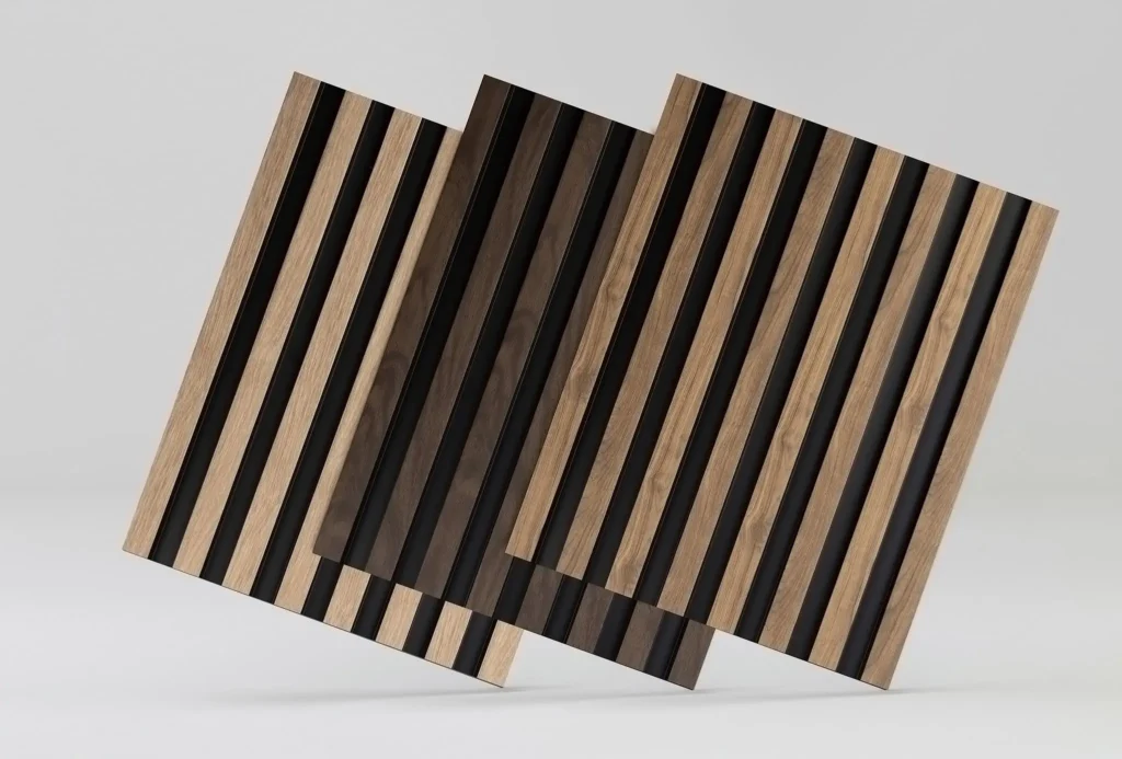 Přehlídka variant lamelových panelů, skvělá imitace dřeva